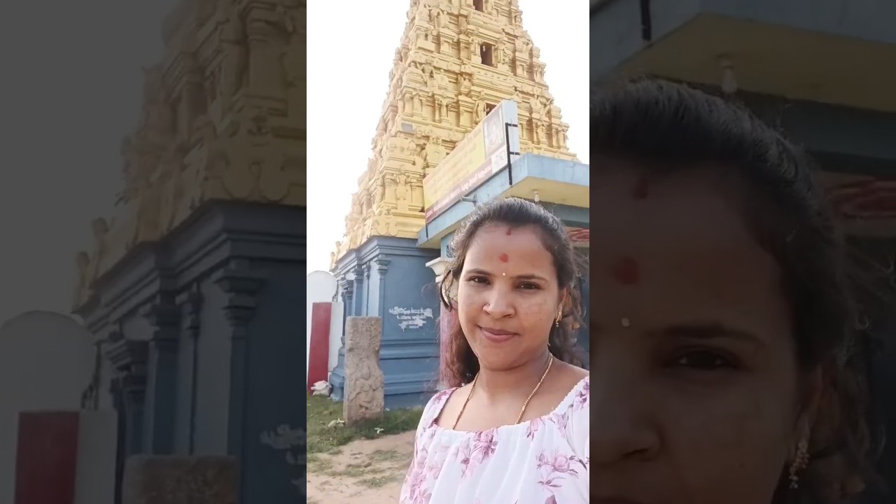 temple visit blessed moments 🙏 gugai nasimhan temple denkanikotta 🥳#3 vlog #treanding #shortsfeed