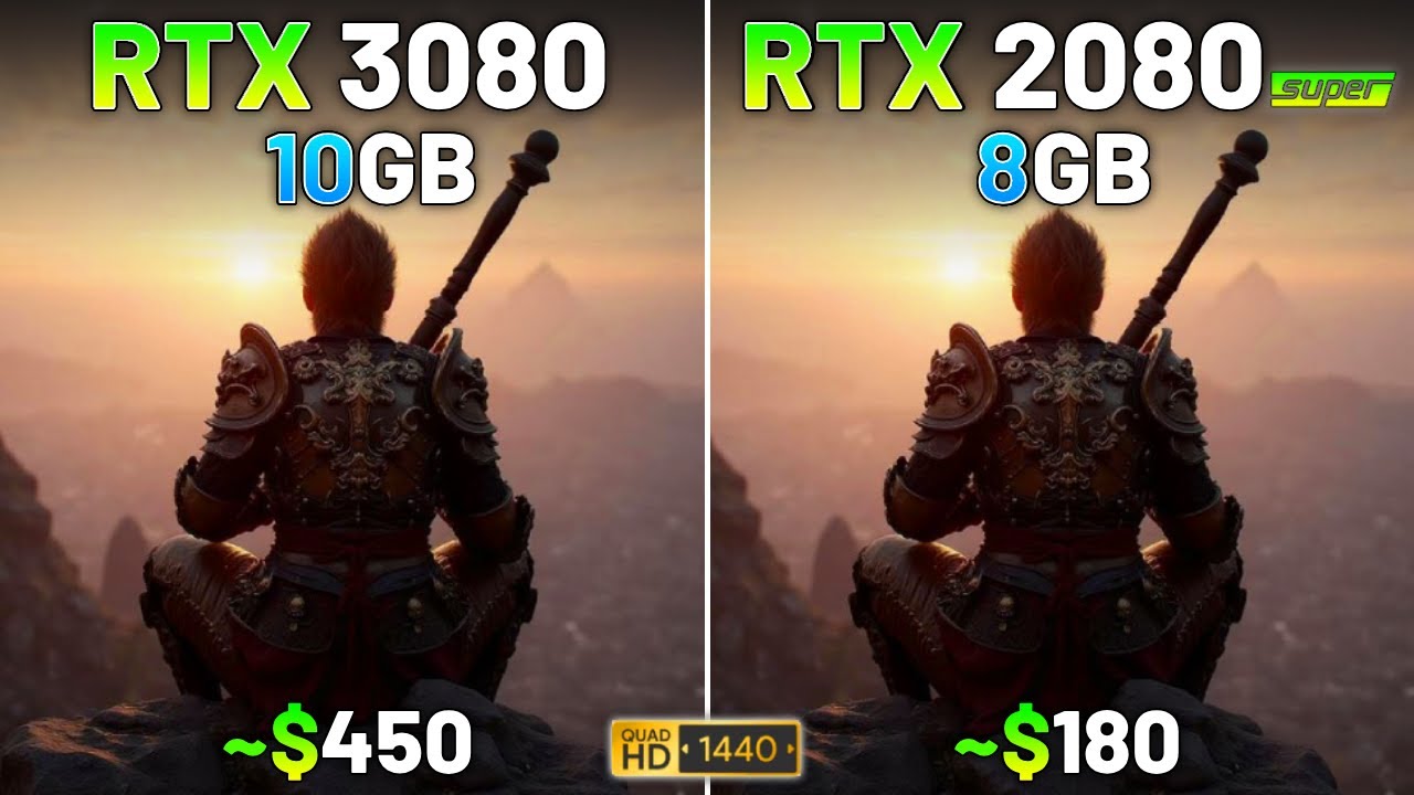 RTX 3080 против RTX 2080 SUPER | Тест в 15 играх | 1440p
