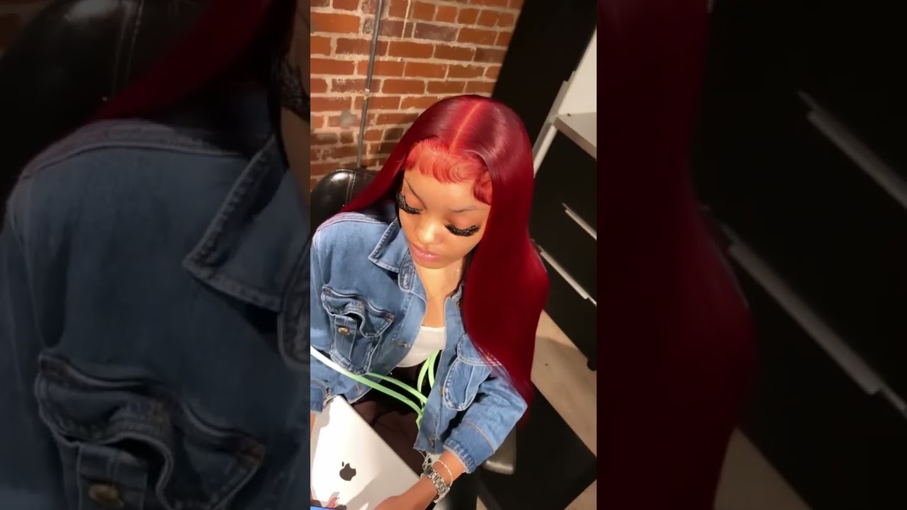 So silky, bone straight wig🔥🔥🔥