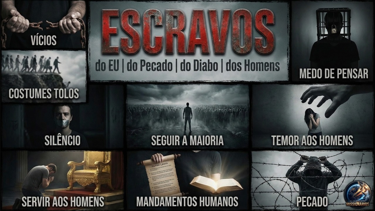 03 - Escravos (parte 1) - do EU | do Pecado | do Diabo | dos Homens - Emanuel Philipe