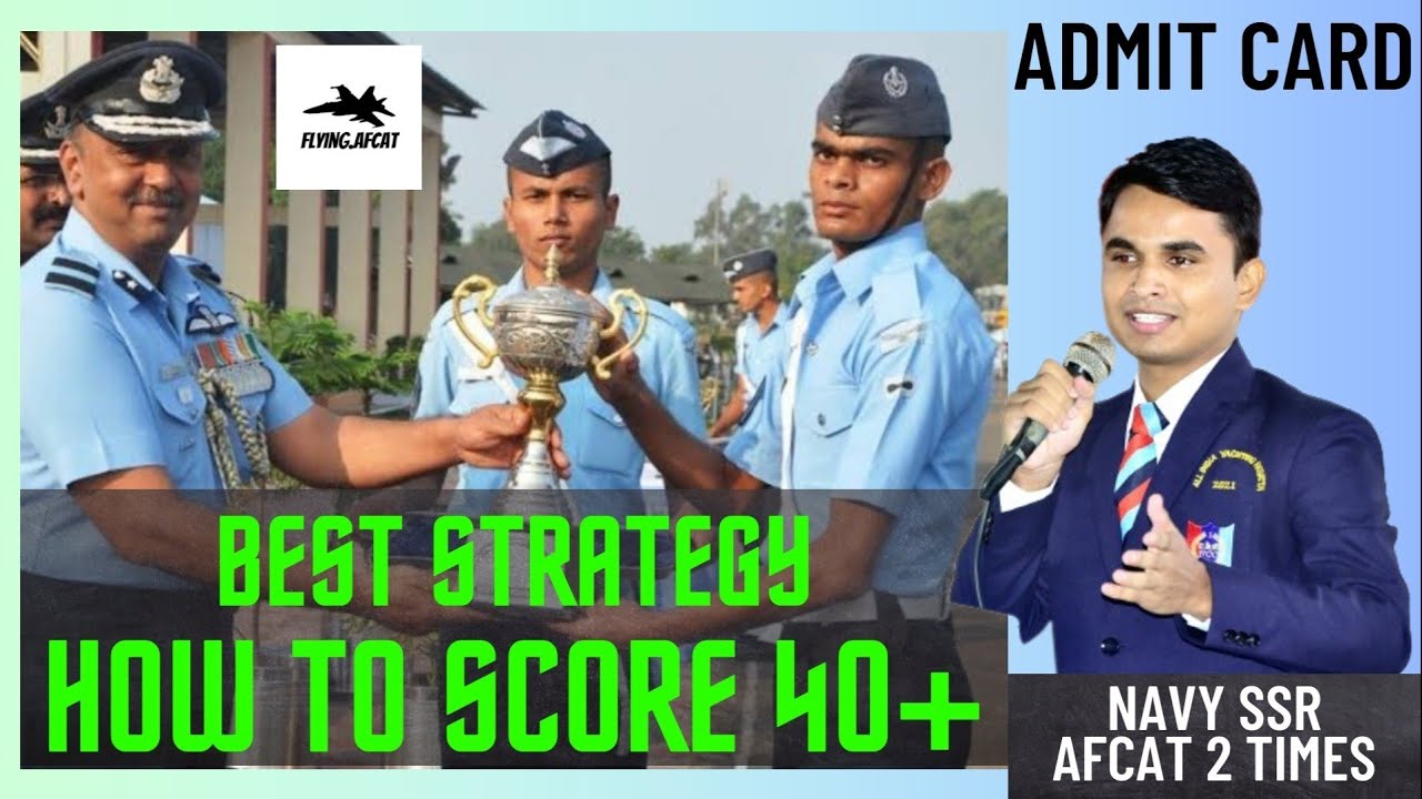 Agniveer Vayu 2023 | How to score 40+ in Y group? | Airforce Agniveer Vayu Admit Card Out | Strategy