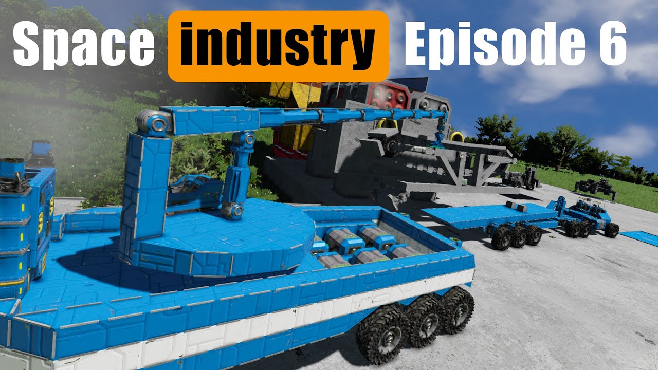 Space Engineers Industry: Building Crane 