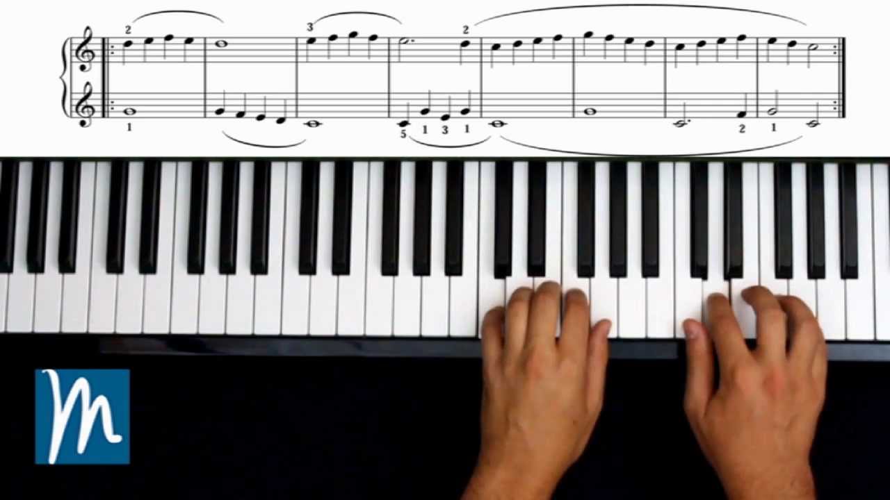 Ejercicios 12, 13, 14 y 15 - Método Beyer Piano - Música para Todos ®