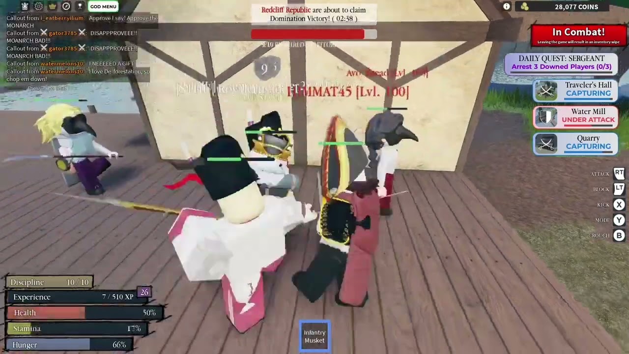 War with the reds part 2, empire clash #roblox #empireclash 