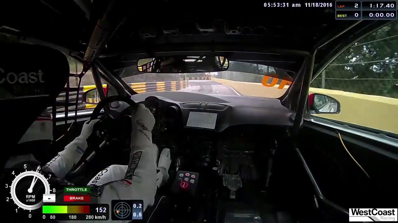 Macau TCR International Series 2016 Gianni Morbidelli