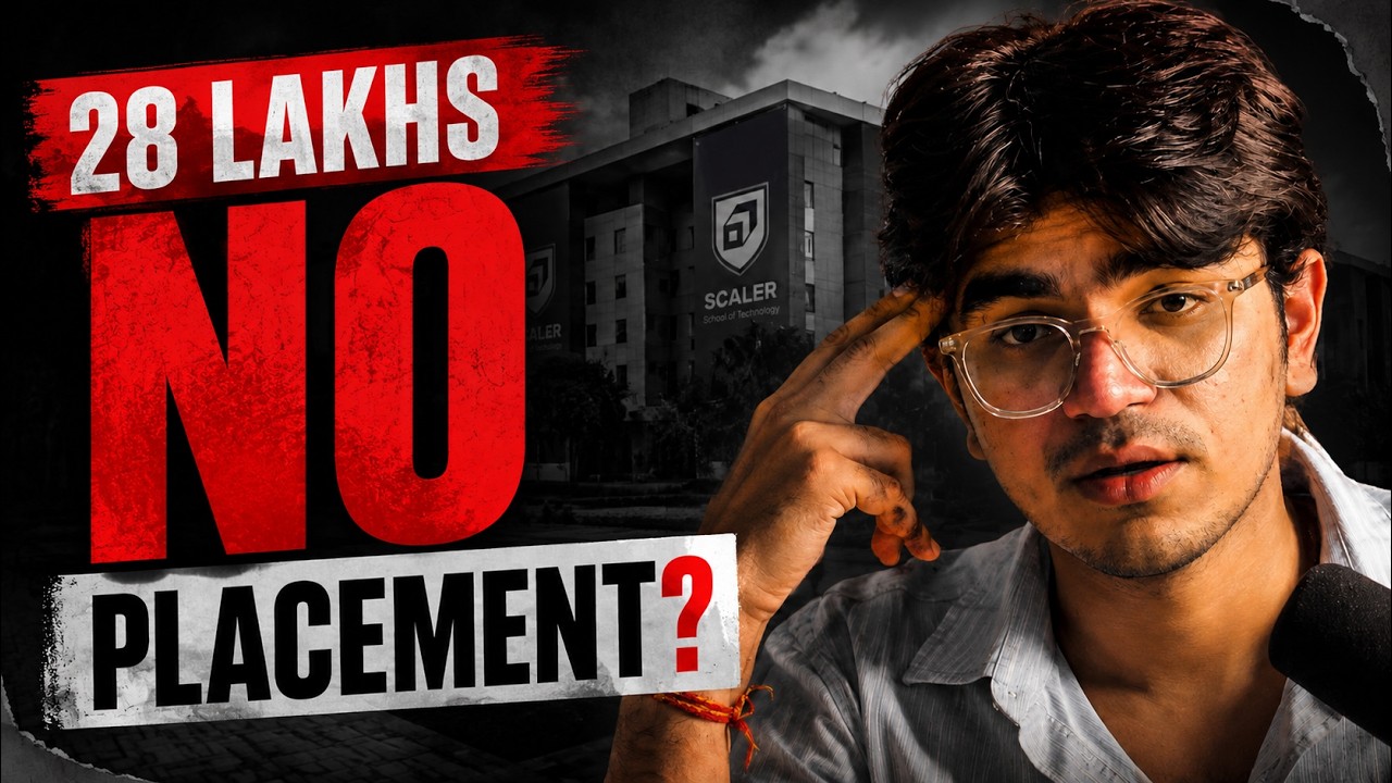 Pros & Cons of Scaler School Of Technology | Exposed by 3rd yr Student