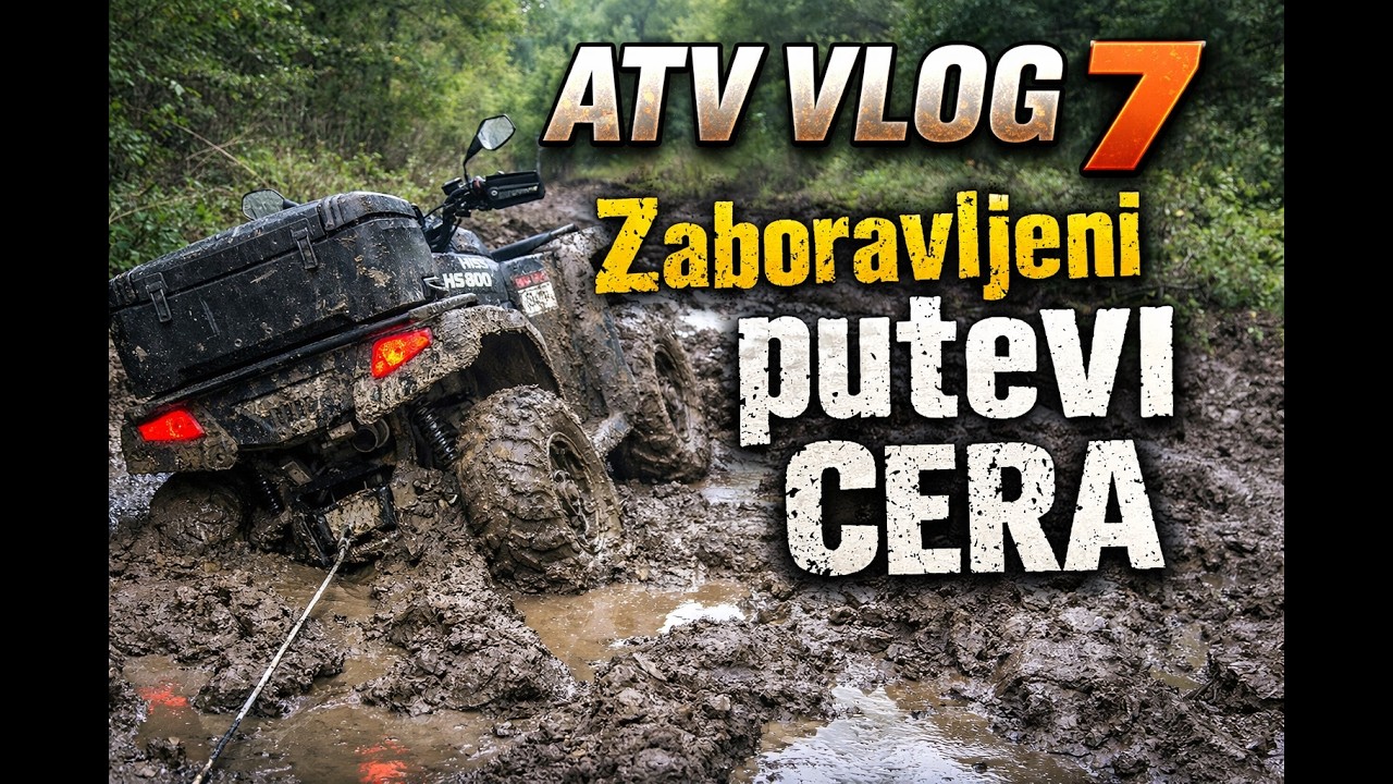 ATV VLOG 7 Zaboravljeni putevi na Ceru 2.02.2026