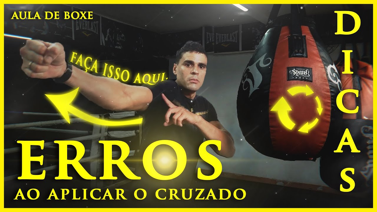 ERROS ao APLICAR o CRUZADO | Aula de Boxe - Victor Balboa
