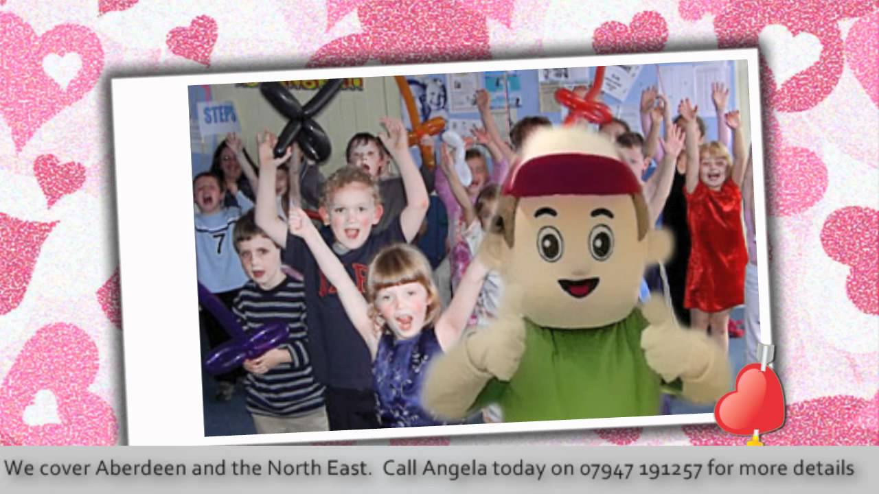 Character Mascot for Birthday Parties in Aberdeen