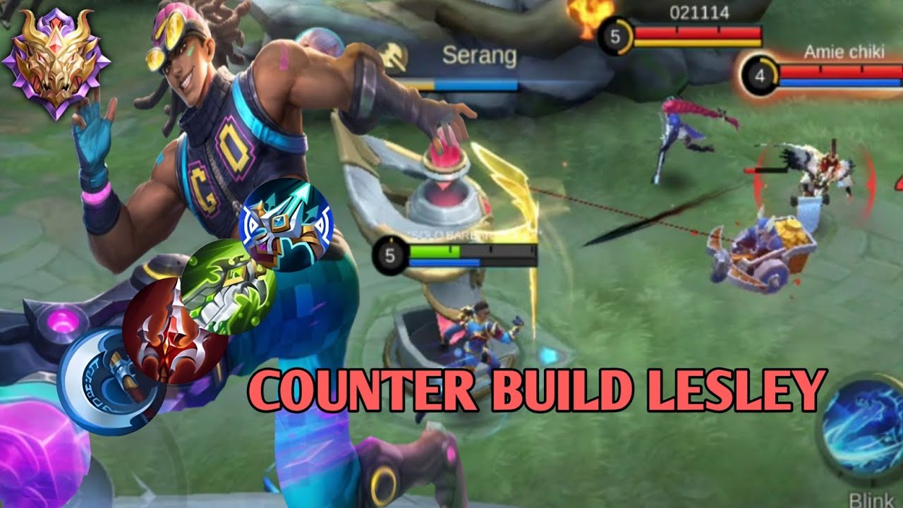 COUNTER BUILD FOR LESLEY - BRUNO BUILD! TOP GLOBAL BRUNO -MLBB