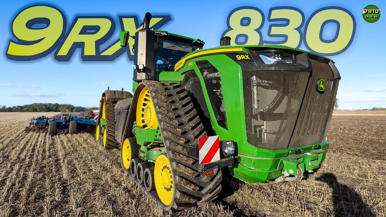 Wir fahren den 9RX 830 | purer Acker-SOUND‼️