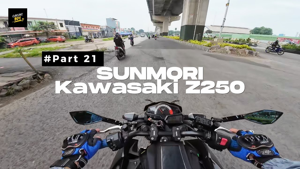 POV Solo Ride | SUNMORI Kawasaki Z250 | #part21