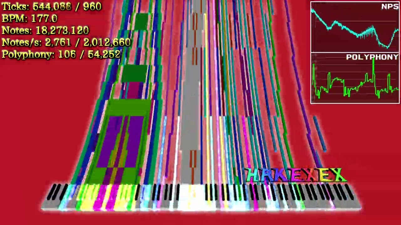 [Black MIDI] When E is E V3 (The DEADLIEST Lag Tester) - 100 Million