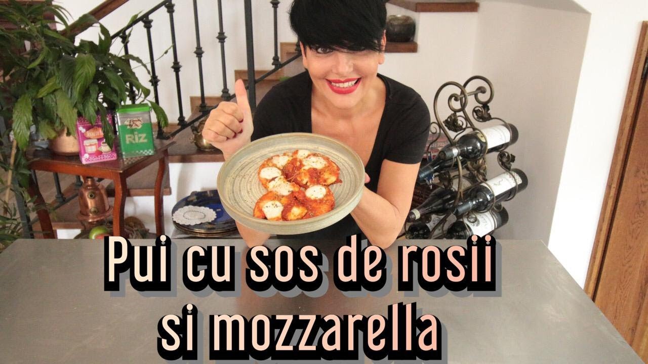 Pui cu sos de rosii si mozzarella (Chef Patrizia)