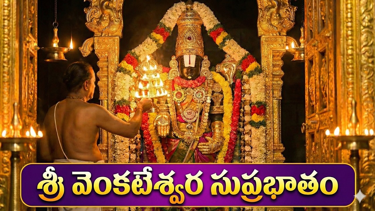 Sri Venkateswara Swamy Suprabhatam Telugu🙏 | Govinda Namalu | Lord Venkateswara Swamy Songs