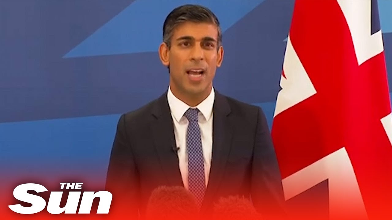 Rishi Sunak is Britain's new PM and says Tory party must &lsquo;unite or die&rsquo;
