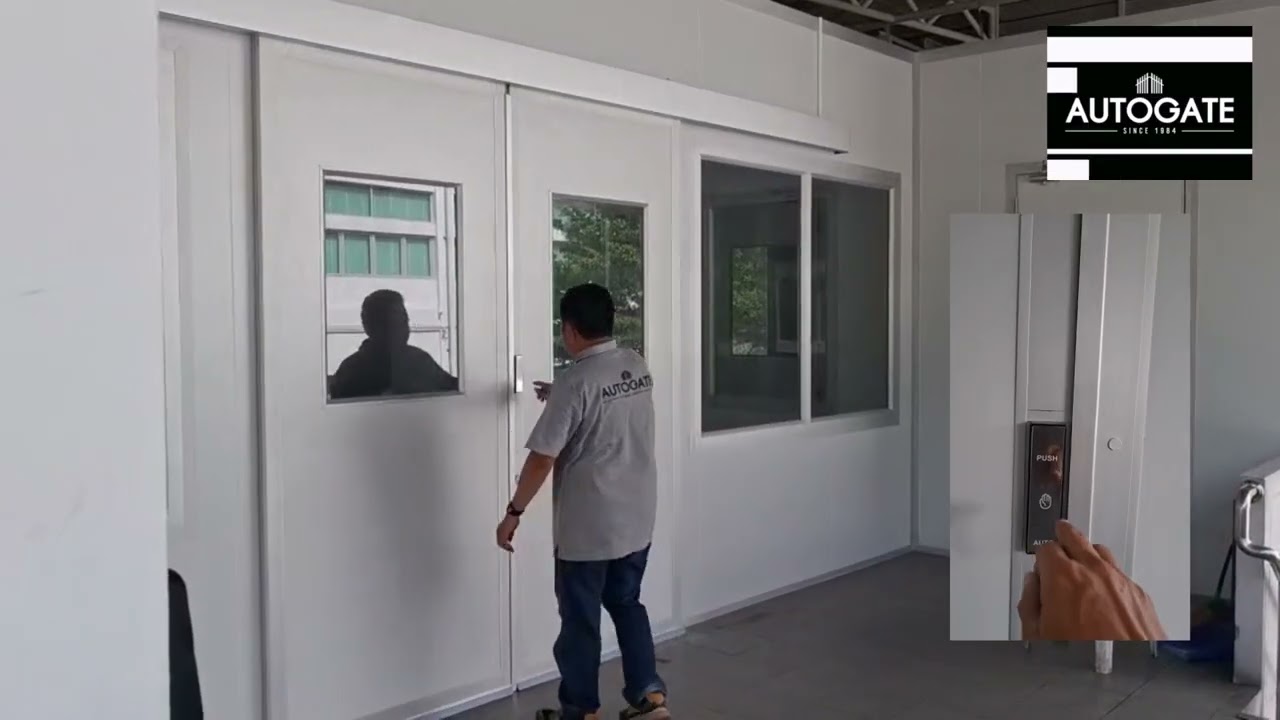 ประตูอัตโนมัติเข้า-ออกภายในอาคาร  ALEX AUTODOOR