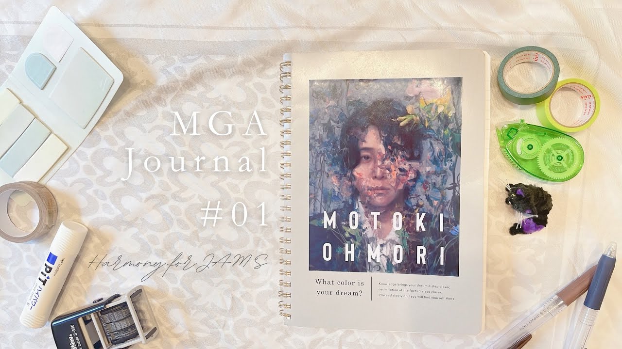 MGA Journal #01｜Motoki Ohmori Collage ASMR | Mrs. GREEN APPLE