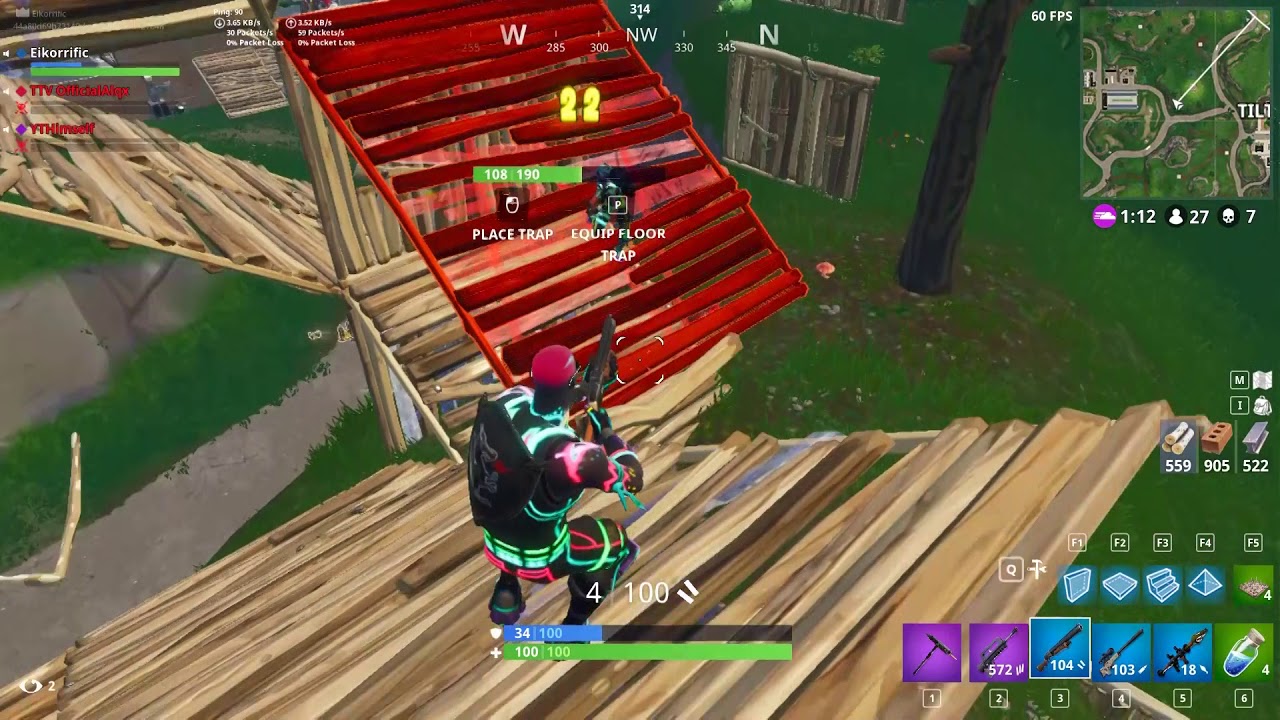 TAKING DOWN RICEGUM AND FAZE SPACELYON (Fortnite)