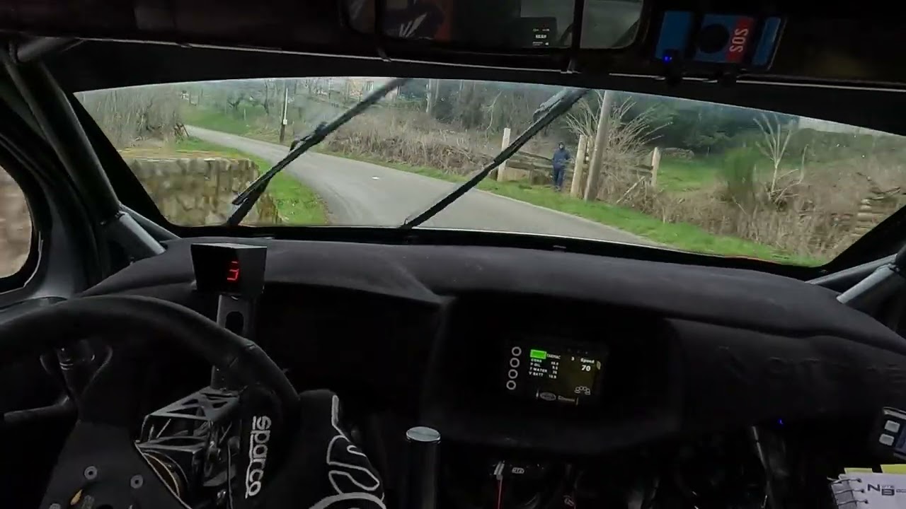 Rallye du Gier 2025 ES5 Veranne OLIVIER / TENDILLE DS3R5