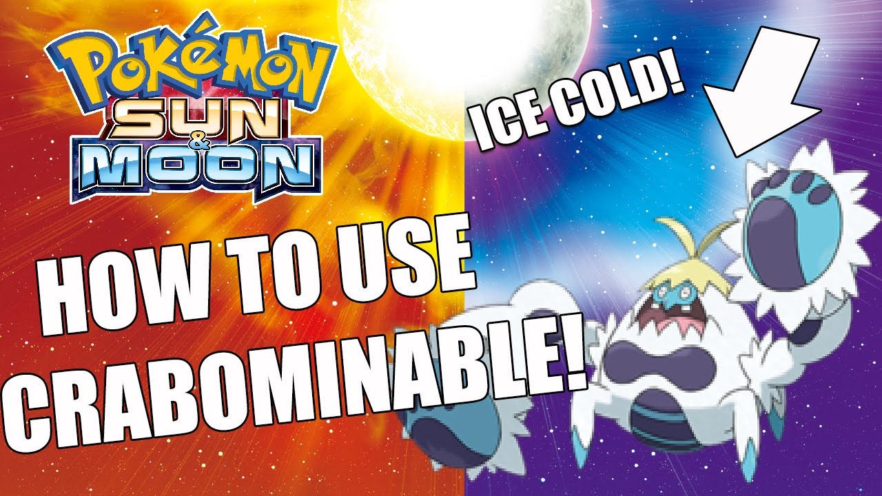 How To Use Crabominable in Pokemon Sun and Moon!