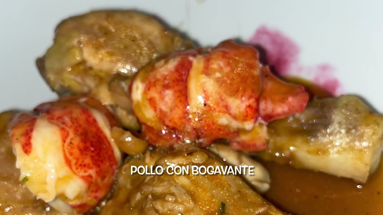 Pollo con bogavante