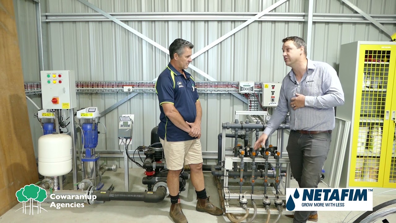 Improve your fertigation injection with a Fertikit unit by Netafim.