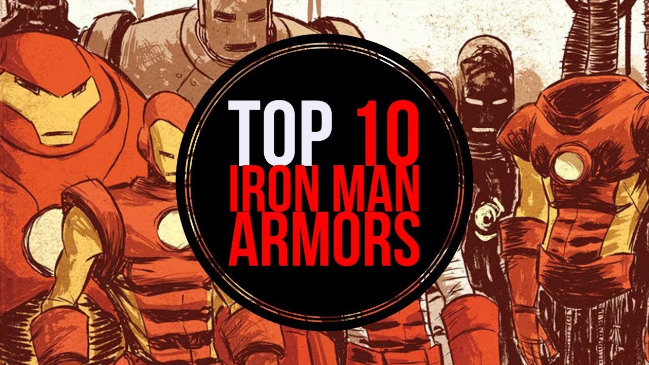 TOP 10: Iron Man Armors!