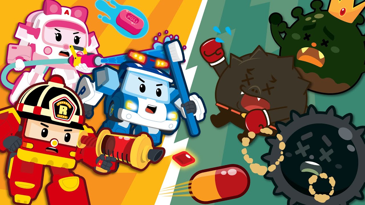 로보카폴리 클린 퀘스트 이어보기│1~3화│폴리 게임│어린이를 위한 바른 습관│어린이 게임│로보카폴리 TV