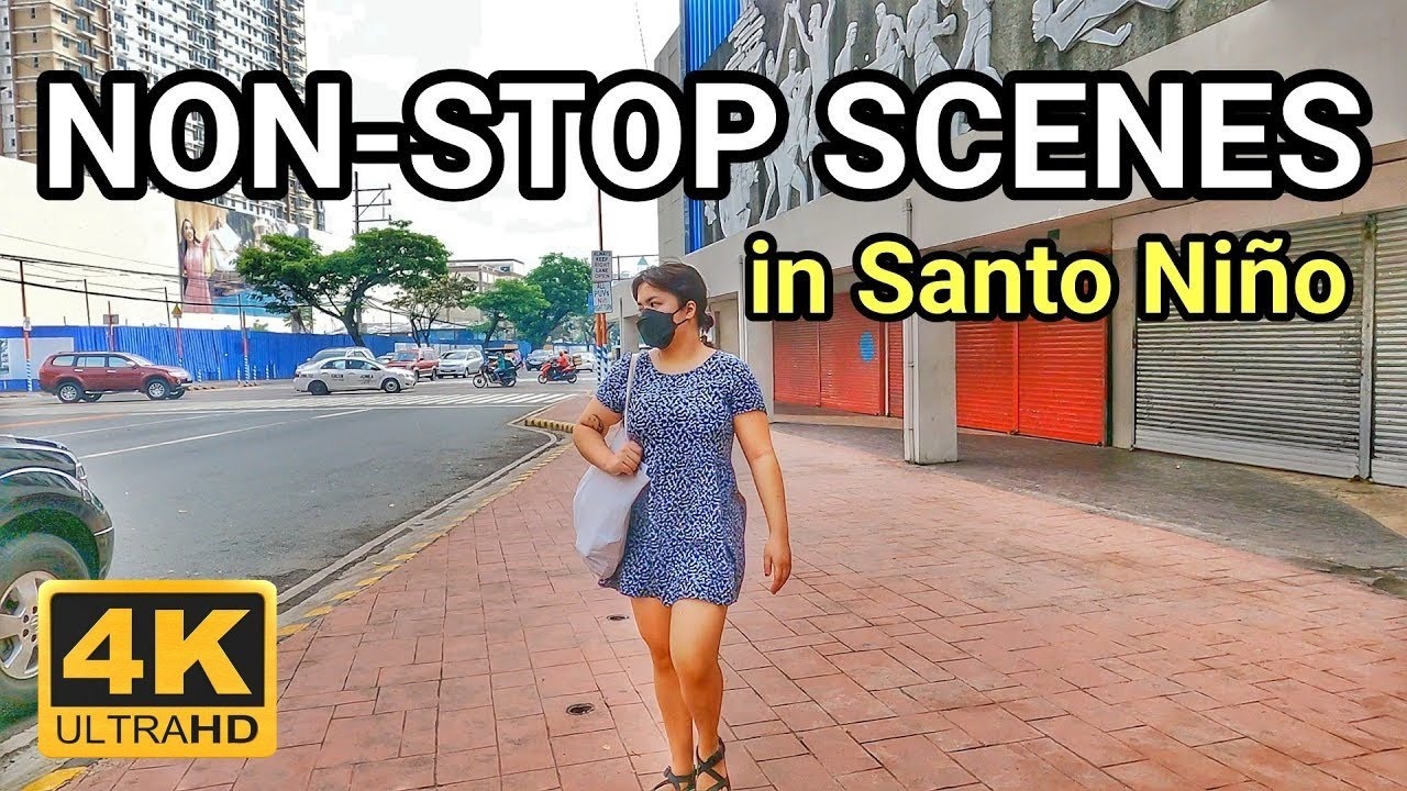 NICE WALK in ACTION from SANTO NIÑO MARIKINA | Walking 1 Hour in Philippines [4K] 🇵🇭