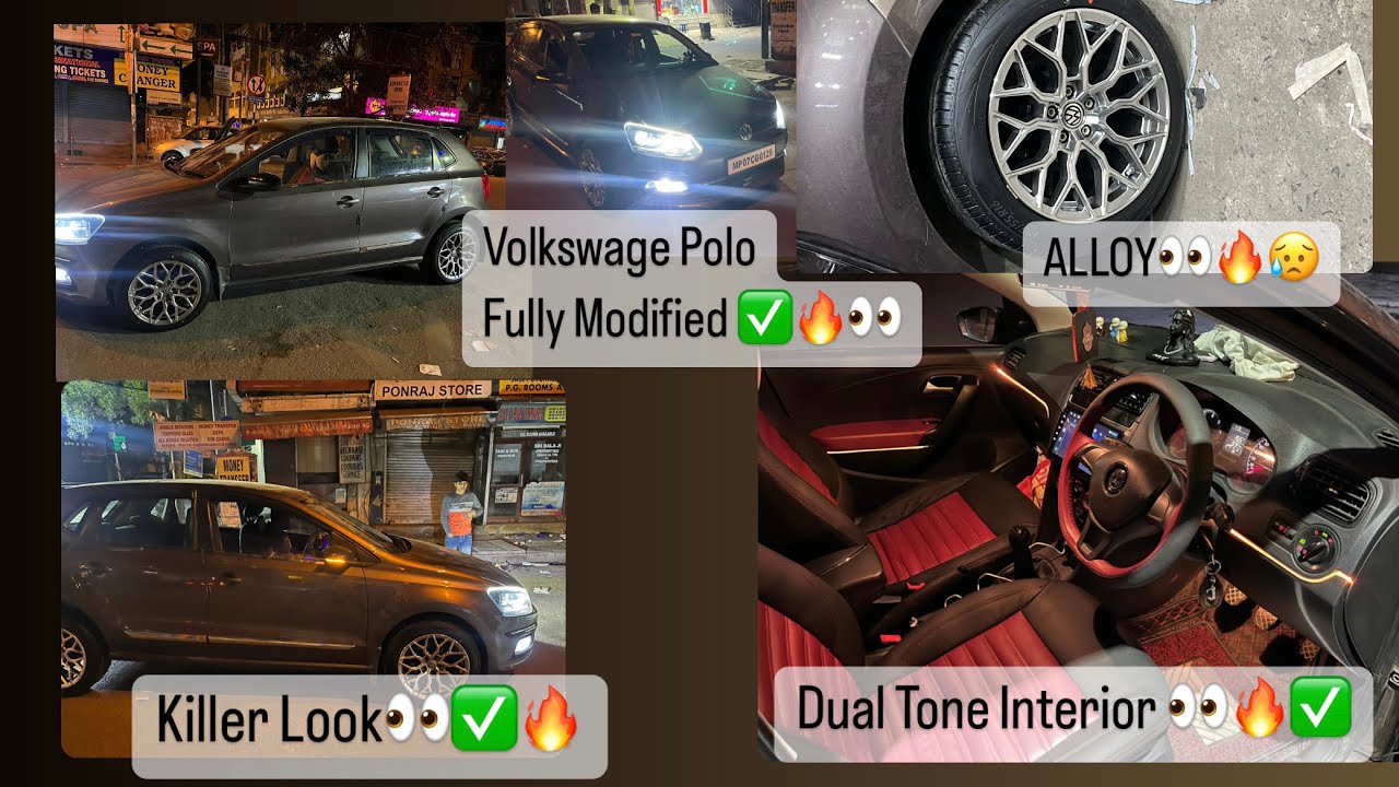 Volkswagen Polo Base Model Converted into Top Model🔥✅Interior Changed🔥|Fully Modified ✅Killer Look