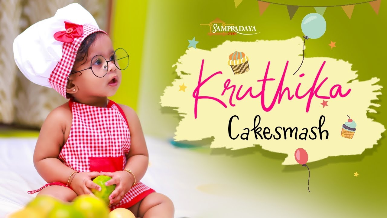 Cake smash of Kruthika | PreBirthday | Sampradaya Photography | Viswa