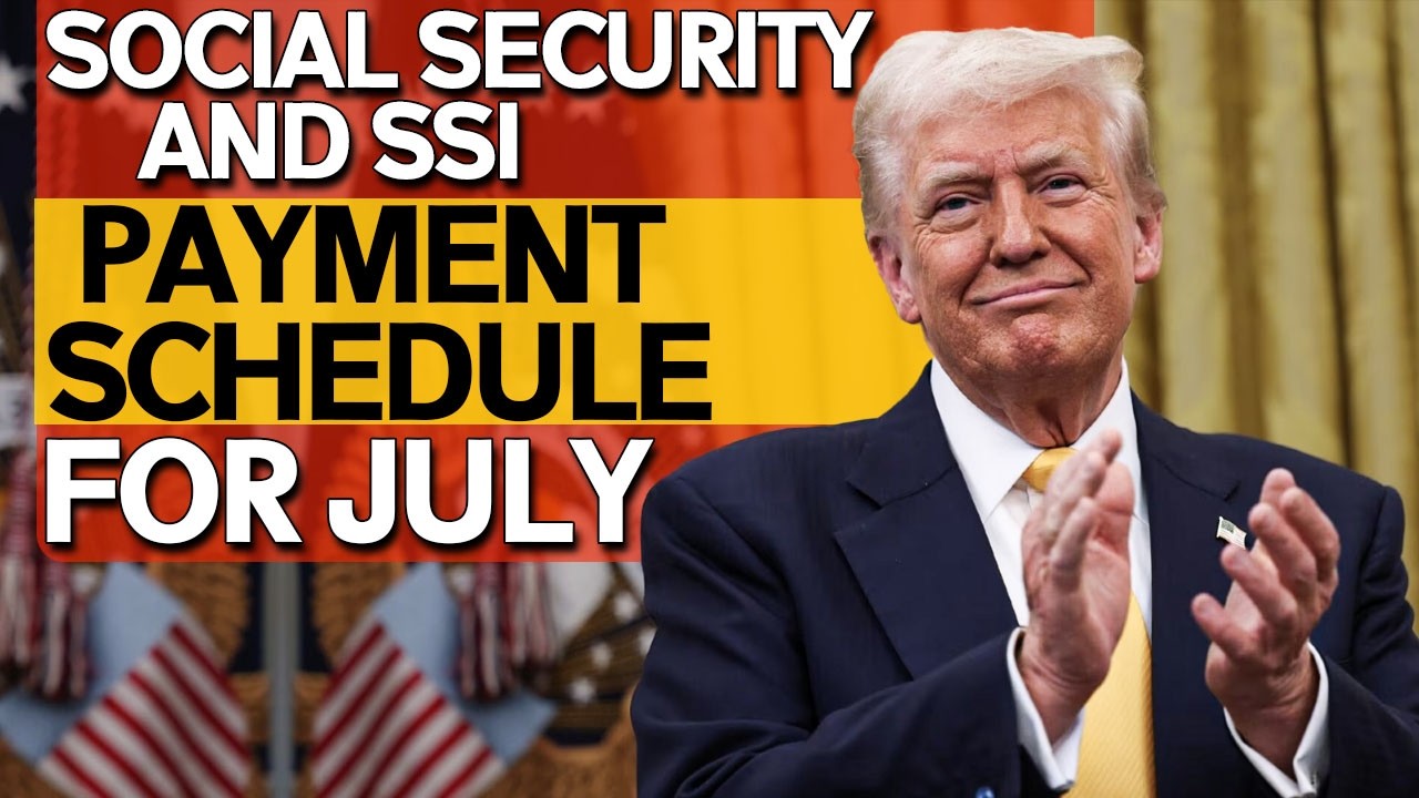 Social Security and SSI payment schedule for July 2026
