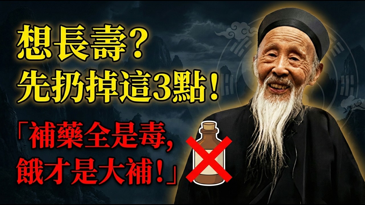 百岁道长张至顺亲授：做好这三点，活到百岁不是梦！