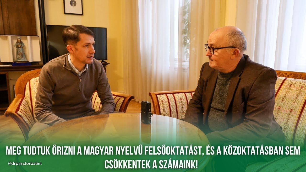 Dr. Pásztor Bálint a VMSZ elnökének interjúja a Kossuth Rádiónak