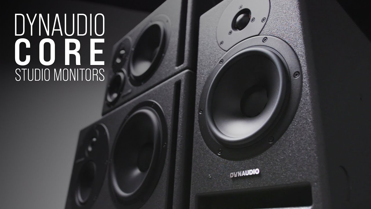Dynaudio Core Studio Monitors - Overview and Demo