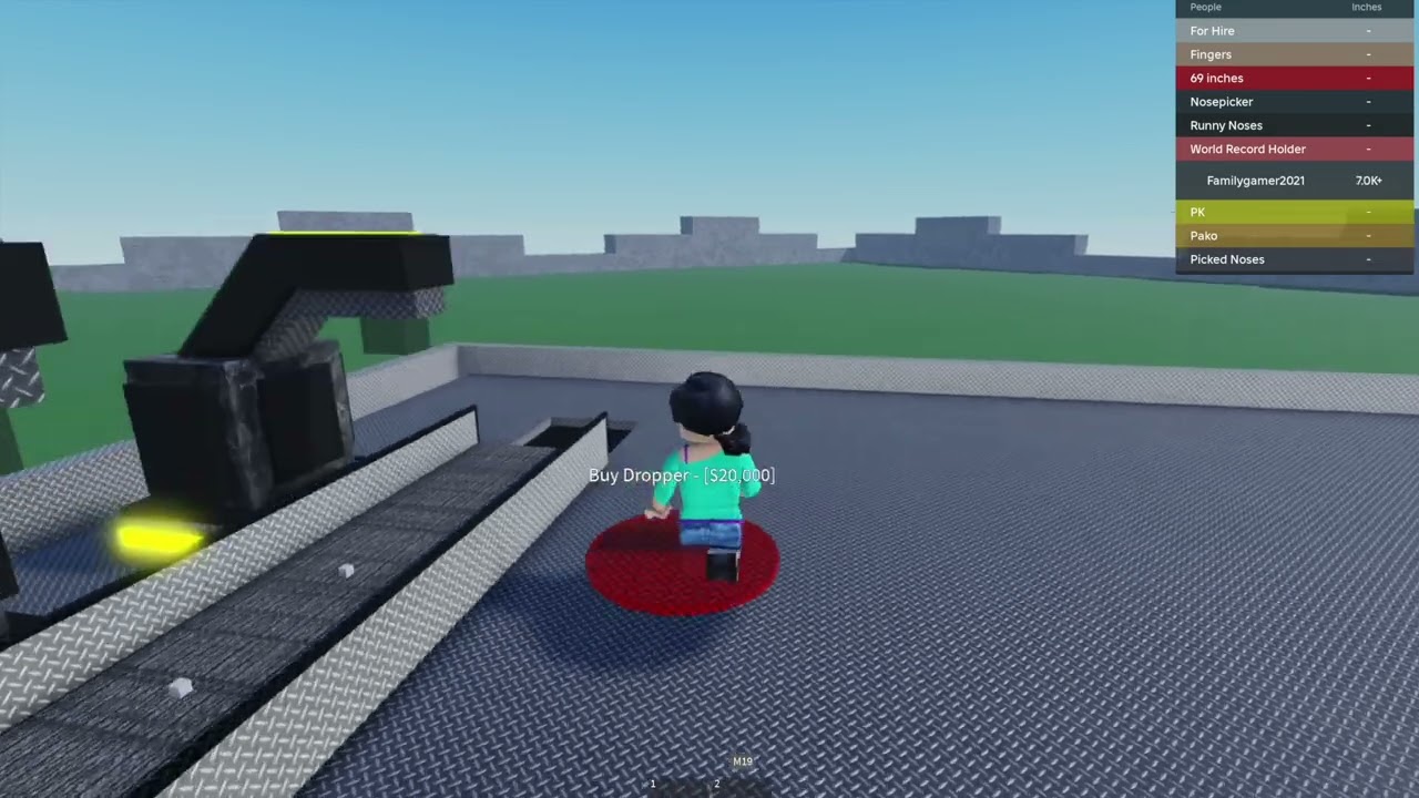 Playing Nosepicker Tycoon