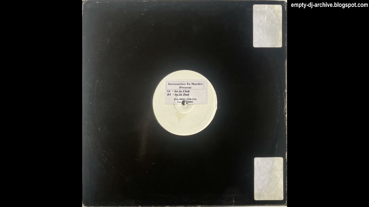 Accessories to Murder - So In Dub