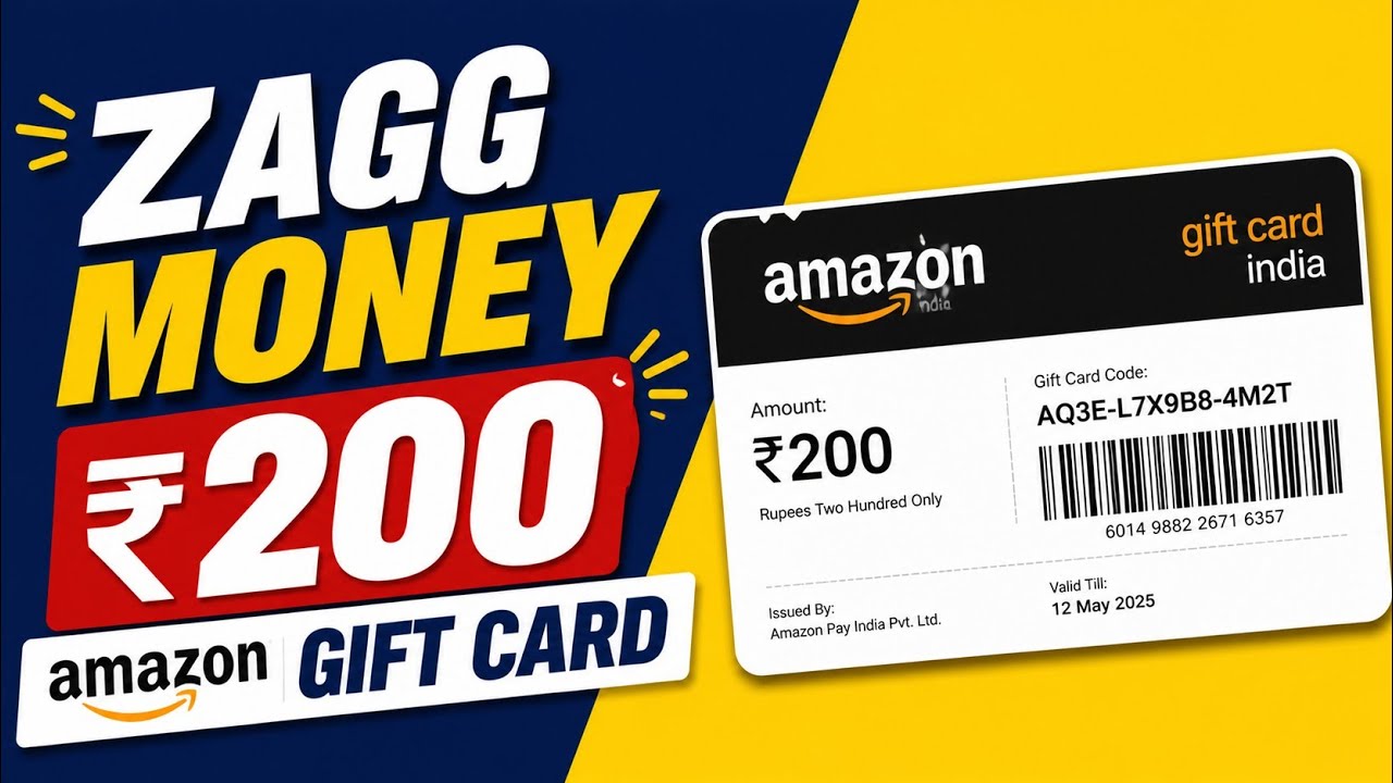 Zagg Money Cashback Offer Today ! New Scan And Pay Offer ! Amazon Gift voucher Free Cashback Offer !