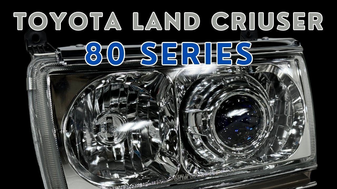 Toyota Land Cruiser 80 Series - High Performance Headlight Conversion