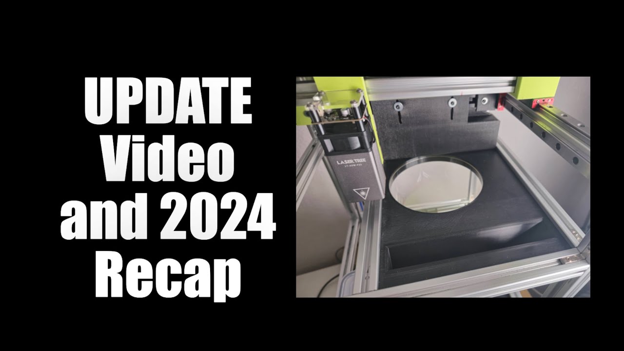 DIY SLS 3D Printer Updates and Recap of 2024