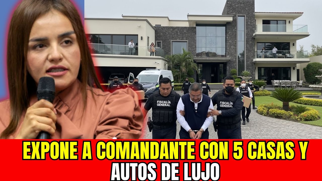 Grecia Quiroz EXPONE a COMANDANTE con 5 CASAS y AUTOS de LUJO: Su SUELDO era de $15 MIL!
