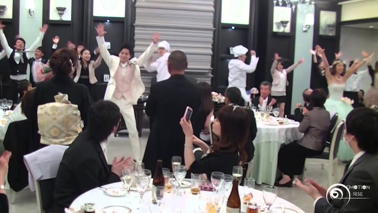 Flashmob Surprise Wedding フラッシュモブ サプライズ 結婚式披露宴 グッキー Greeeen 