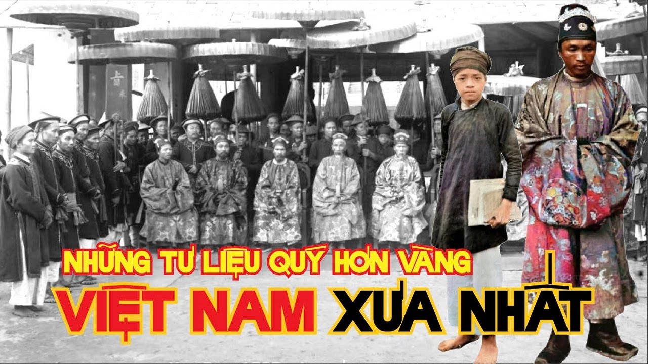 Ngỡ ngàng Việt Nam Xưa qua 100 bức ảnh phục chế màu | Tư liệu hiếm có VN thập niên 1890