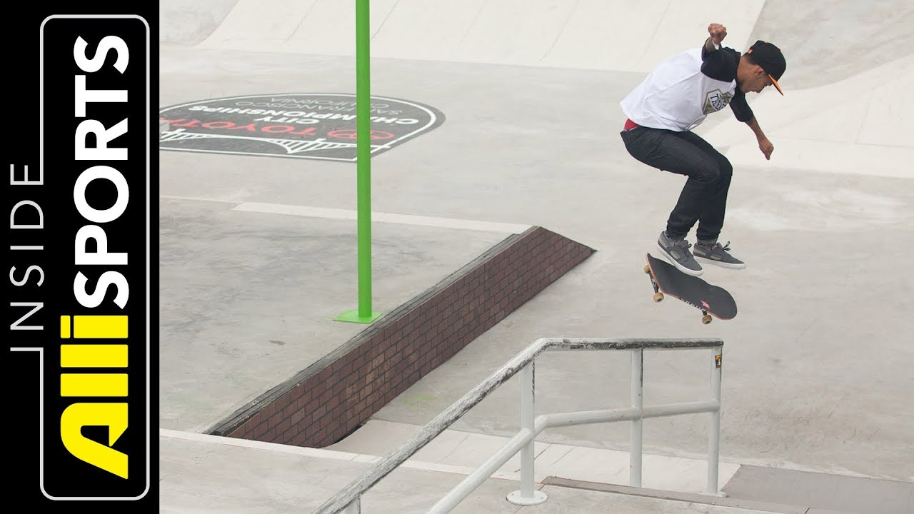 Chaz Ortiz Skating Dew Tour's San Francisco Street Plaza | Inside Alli Sports