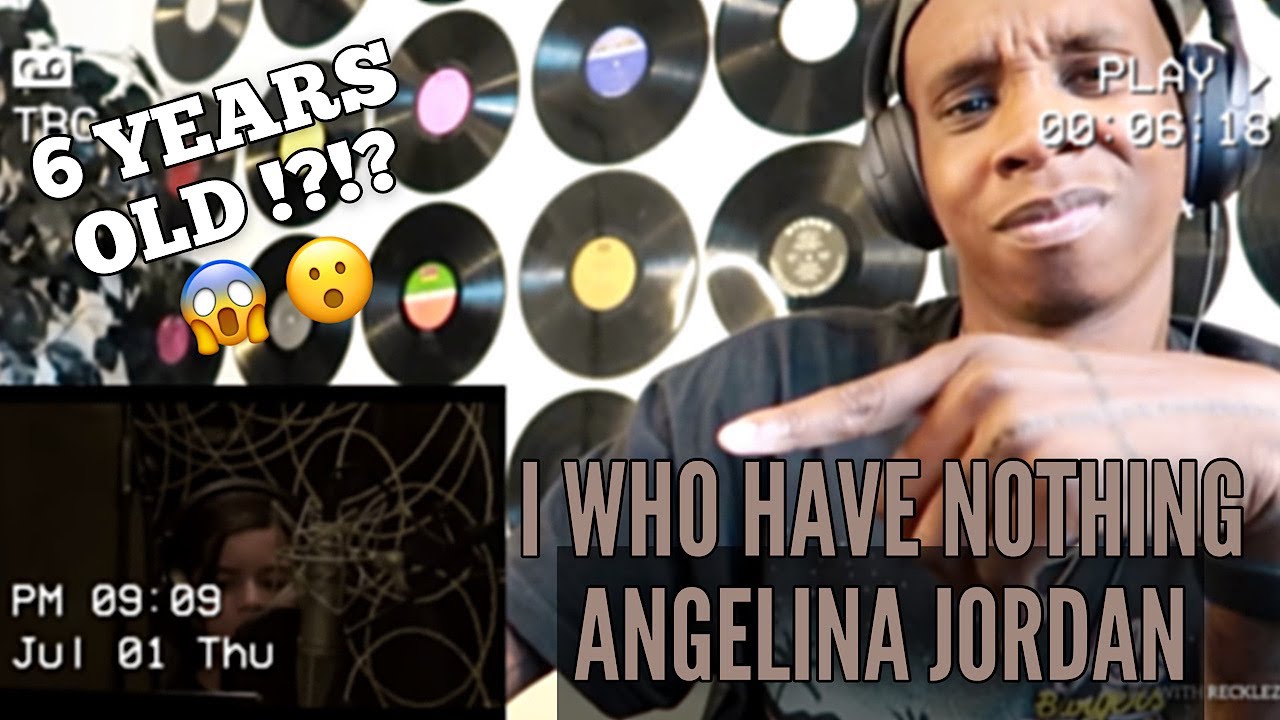 Angelina Jordan - I Who Have Nothing - Complete performance REACTION | 6 Years Old ?!?!😱😳