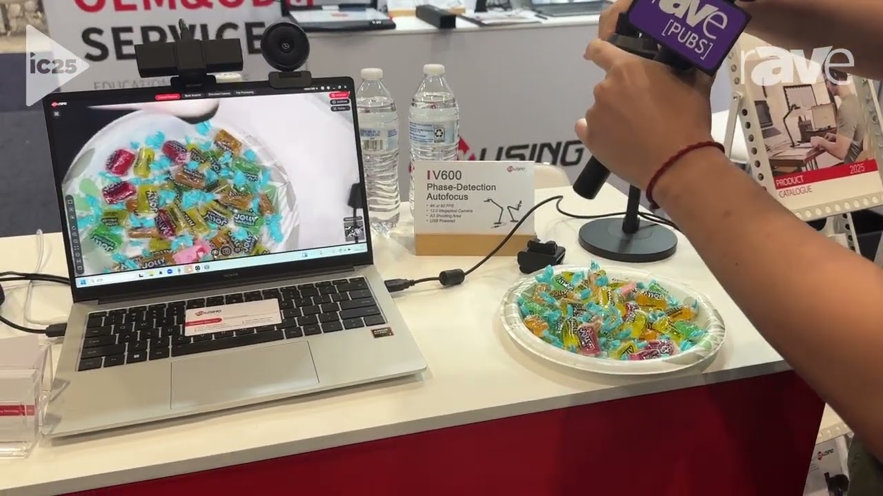 InfoComm 2025: Fujian Joyusing Technology Showcases Flexible and Compact V600 Document Camera