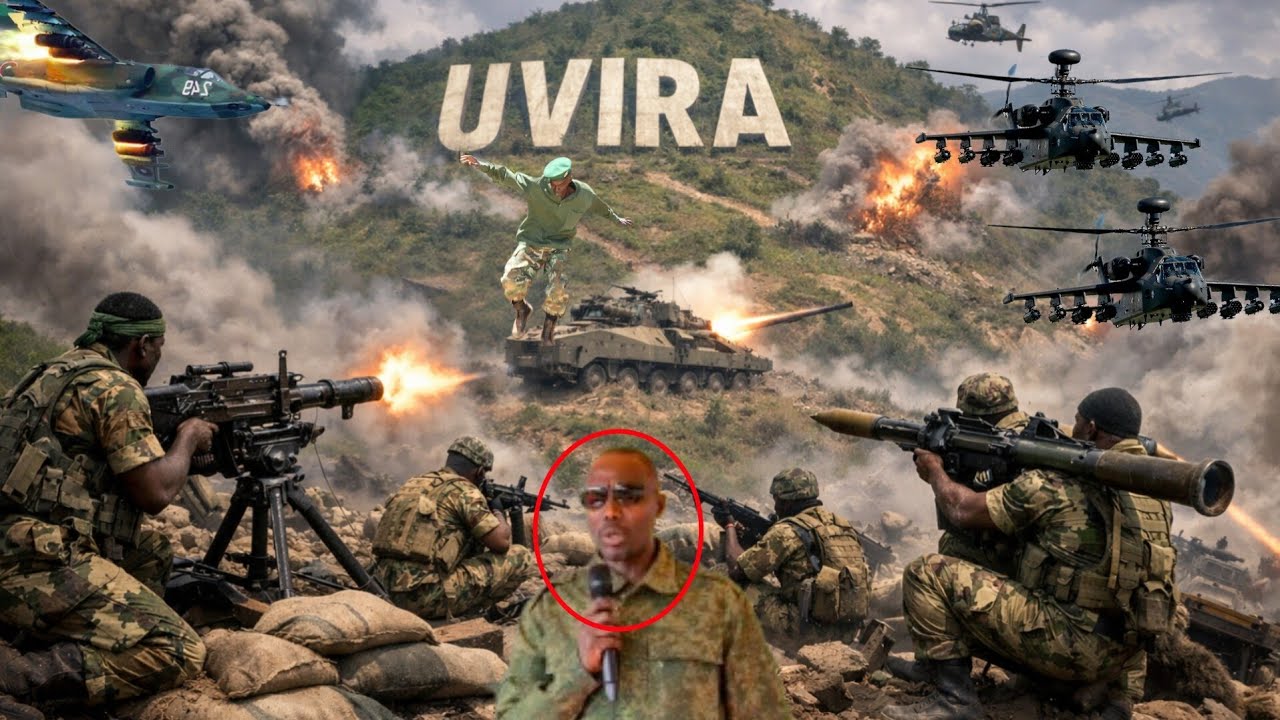 INKURU MBI MURI MAA23 IVUYE UVIRA SUKHOI-25 NA DRONE ZA FARDC_FDNB ZIBARASIYE MUMAREMBO YA UVIRA!!