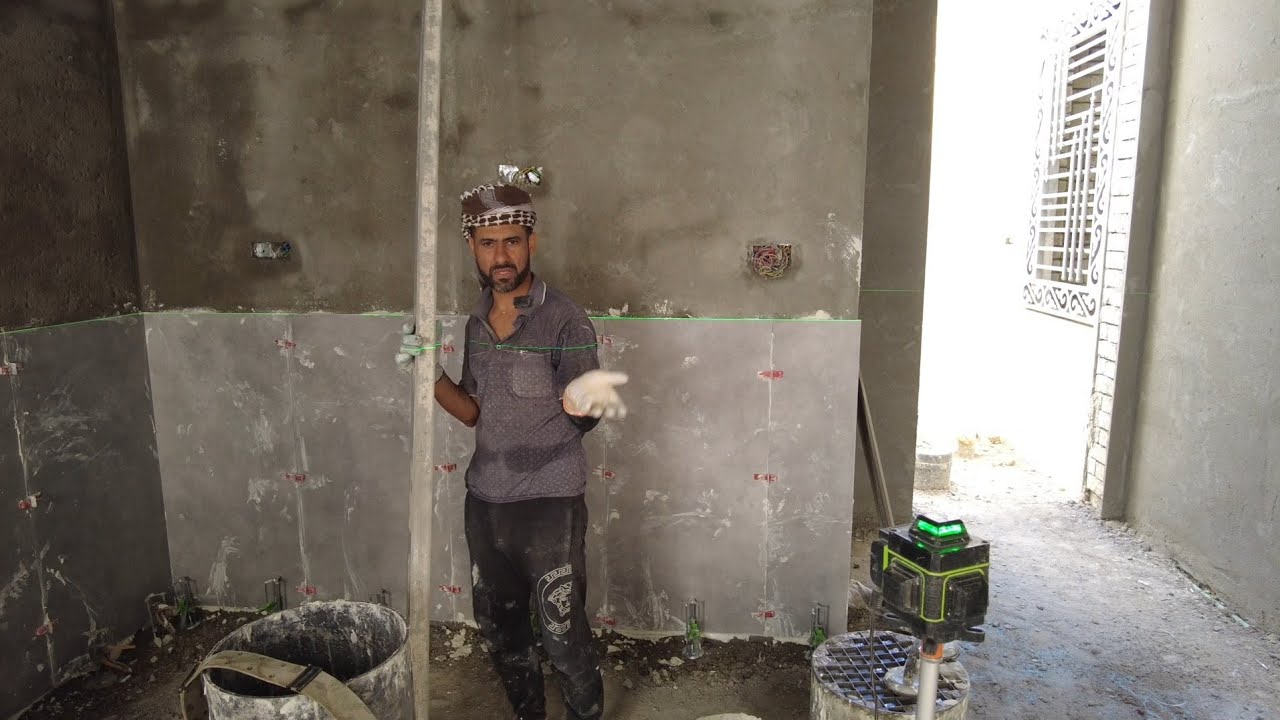 طريقة ضبط وزن البورسلين الجداري