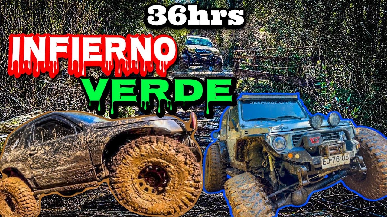 La Ruta mas Extrema de Chile/Infierno Verde/Lago Ranco/Primitivos 4x4/Moya 4x4